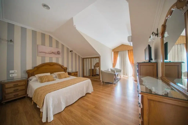 Superior Double room with balcony and with view