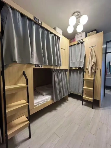 Bed in Dorm (female dorm) with city view