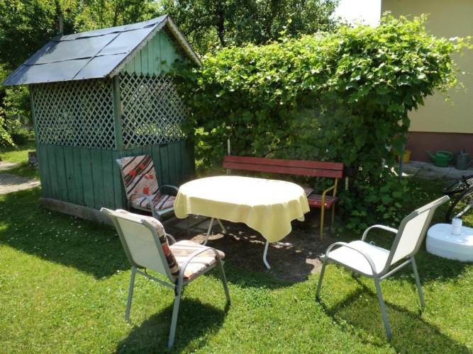 Outside