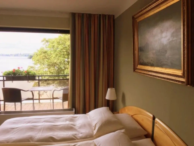 Standard Double room with balcony and with lake view