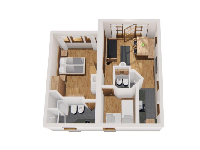 2 Bedrooms Apartment