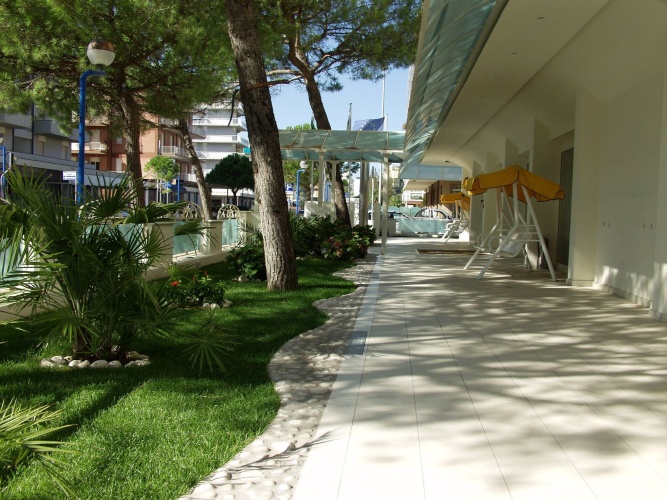 Outside