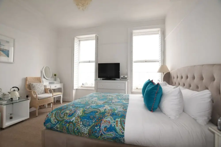 Deluxe Double room with balcony and with sea view