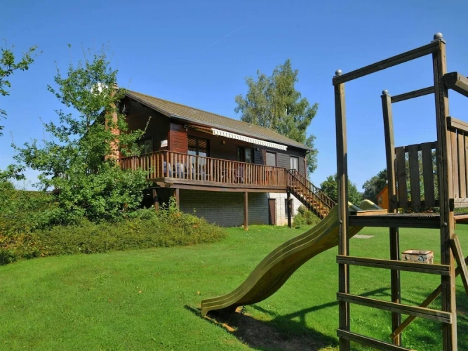 Cottage with balcony