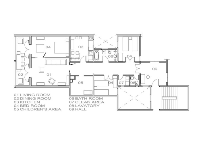 3 Bedrooms Apartment