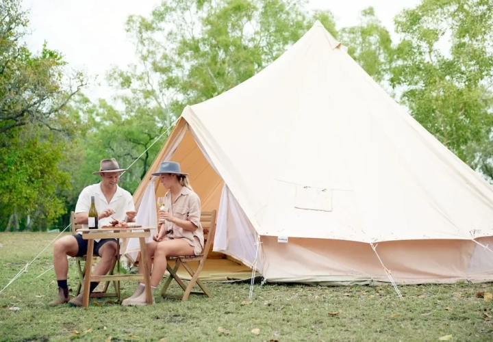 Tent with view