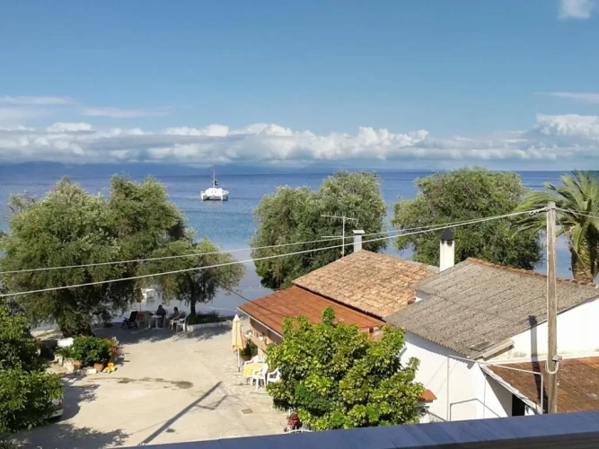 Studio with partial sea view