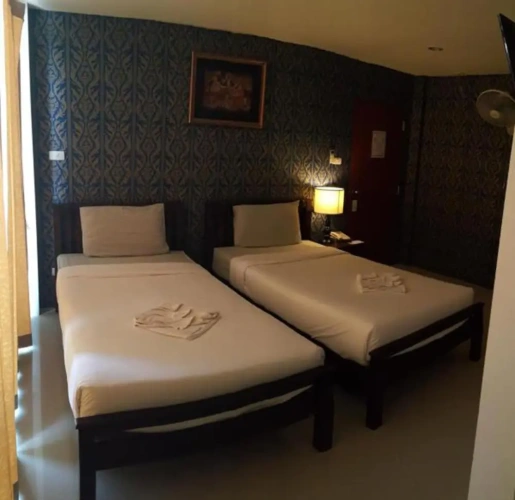 Deluxe Twin room with city view