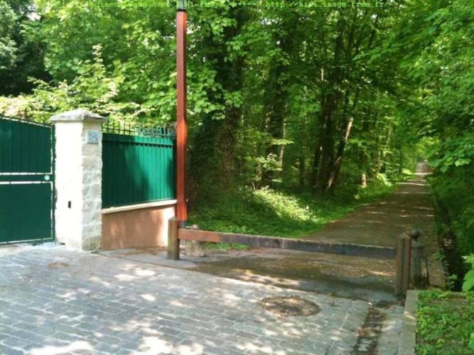 Outside