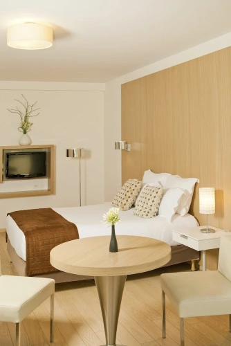 Studio with balcony