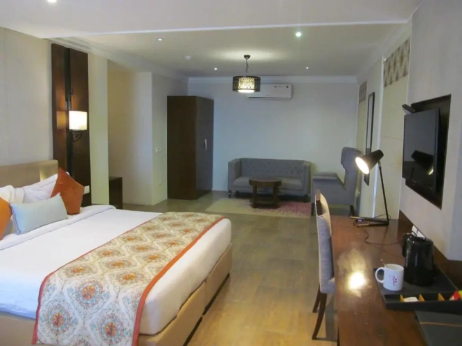 Executive room with balcony and with view