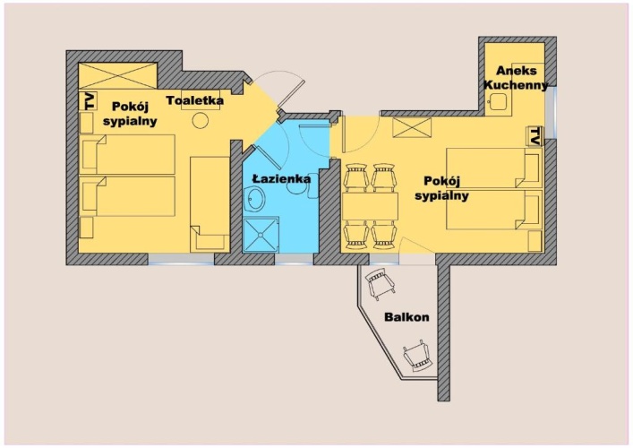 2 Bedrooms Suite
