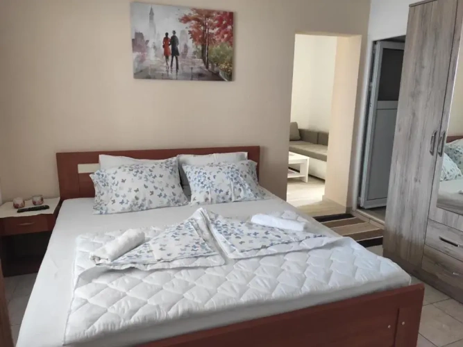 Standard Double room with balcony and with view