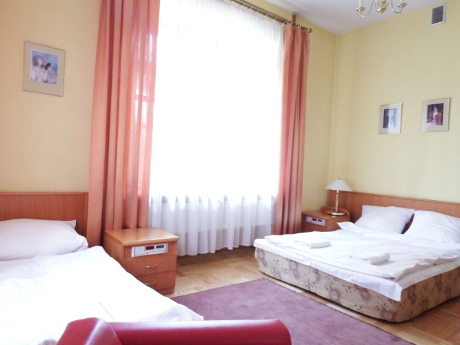 Standard Quadruple room with park view