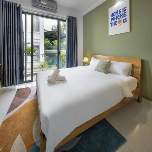Deluxe Double room with balcony and with city view
