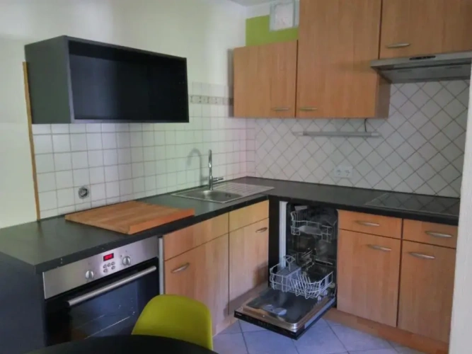 Apartment with garden view