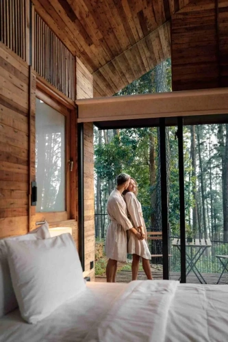 Standard Double room with balcony and with garden view