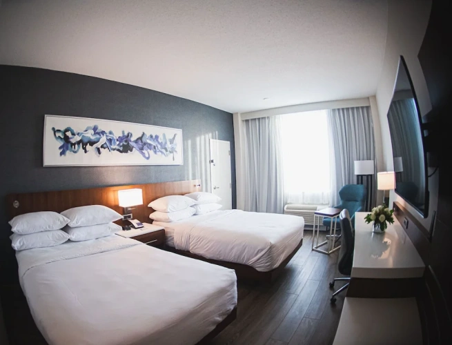 Standard Quadruple room with balcony and with courtyard view