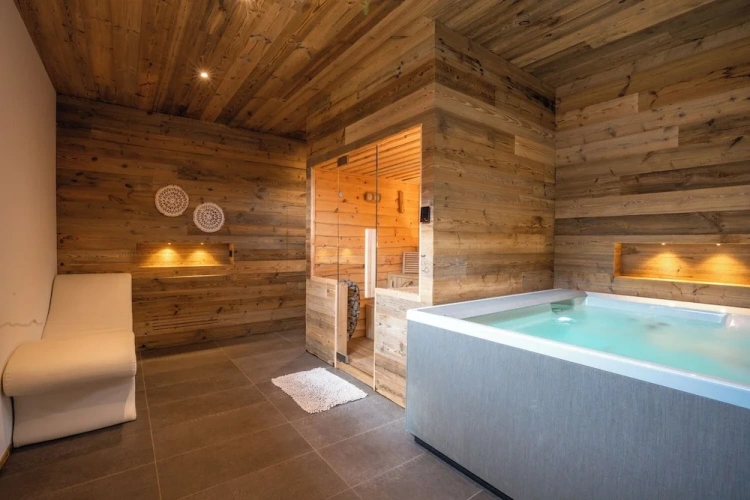 Deluxe Chalet with garden view