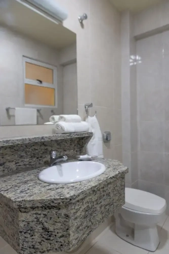 Superior Quadruple room with balcony and with sea view