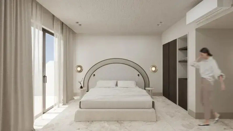 Standard Double room with balcony and with garden view