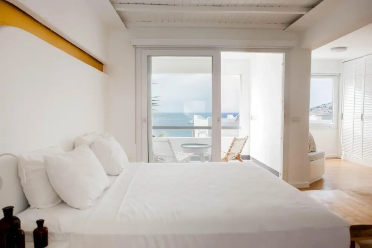 Double Junior Suite with balcony and with sea view