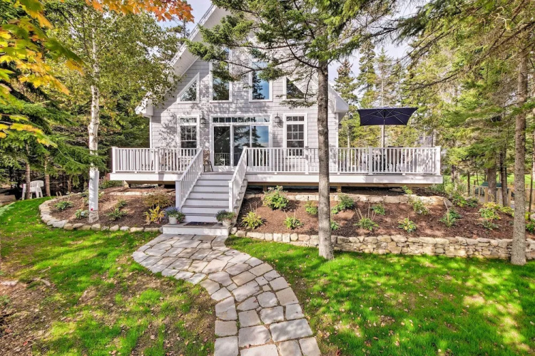 Oceanfront Prospect Harbor House w/ Deck, View