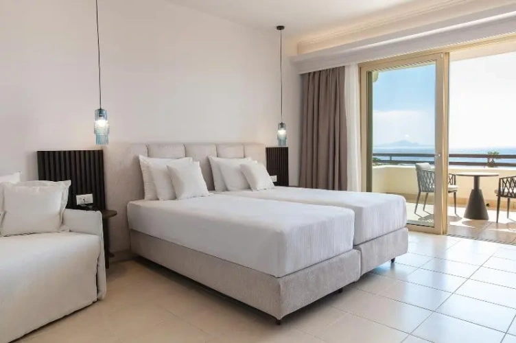 Standard Double room with balcony and with sea view