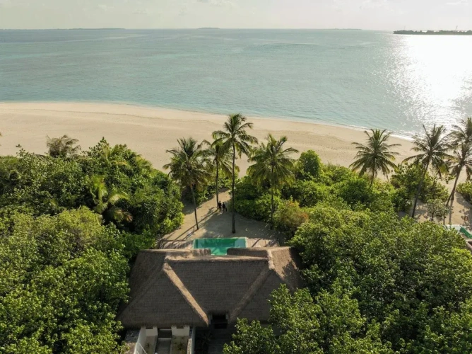 Double Villa beachfront