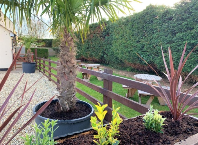Standard Double room with garden view