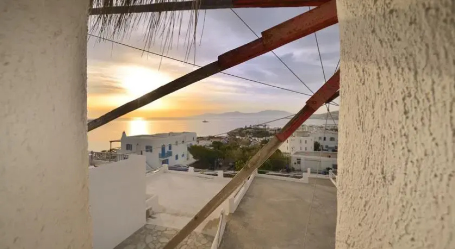 Traditional Mykonian Windmill