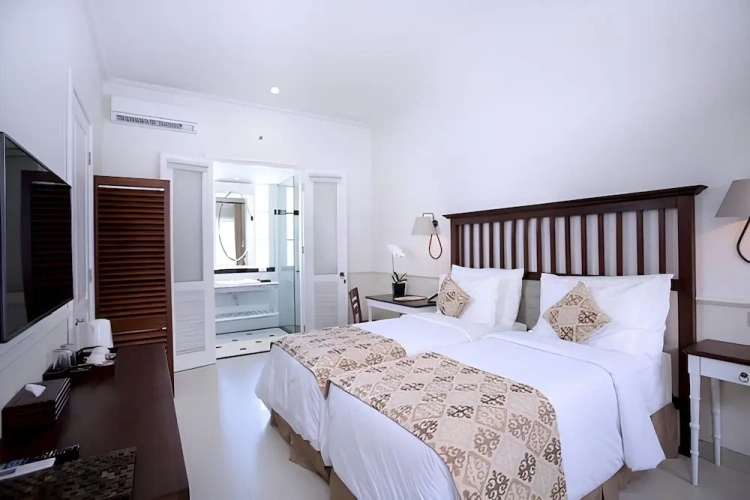 2 Bedrooms Deluxe Double room with garden view