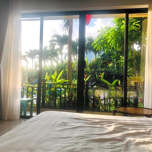 Standard Double room with pool view