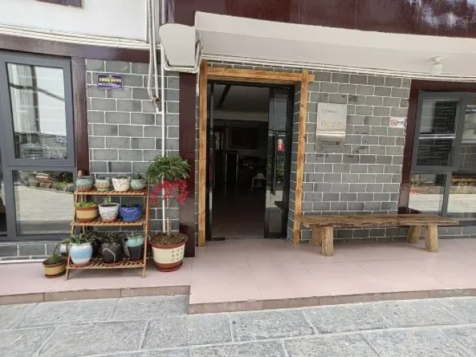 Outside