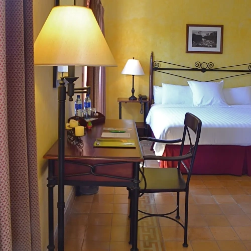 Standard Quadruple room with balcony and with view