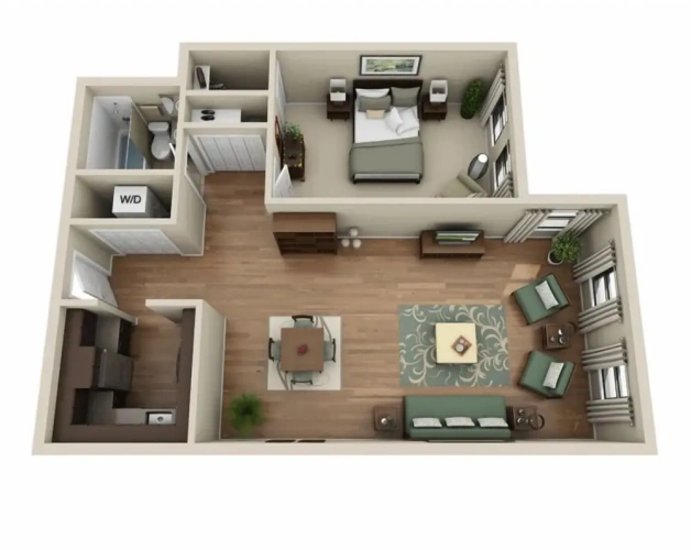 Premier Double Apartment