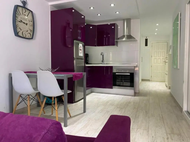 Club Villa Mar- First line modern spacious studio