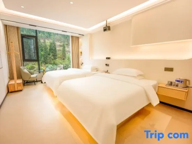 Standard Twin room with mountain view