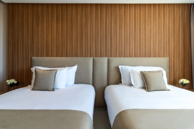 Premium Quadruple room with garden view