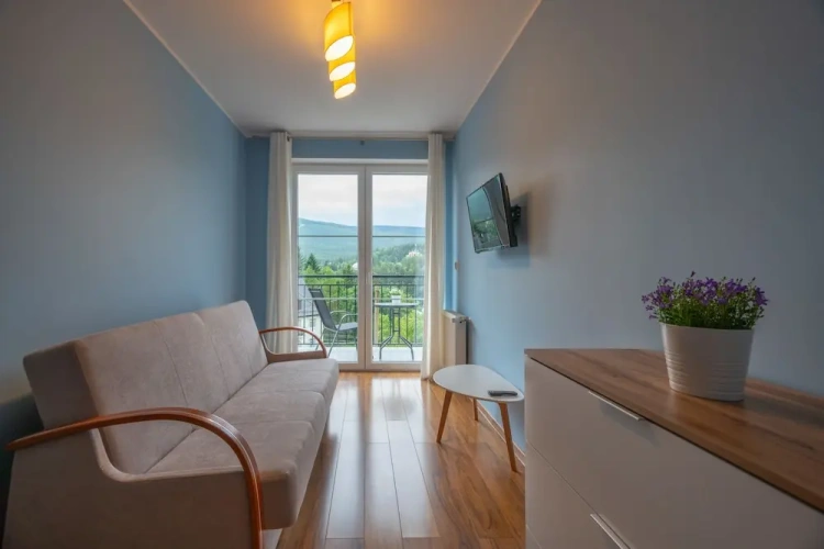 1 Bedroom Family Apartment with balcony and with mountain view