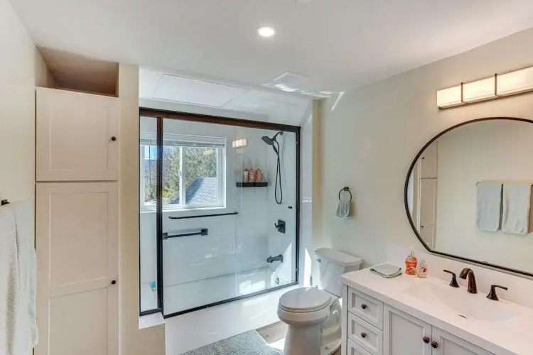 Game Room & Deck: Pet-friendly Lake Arrowhead Home