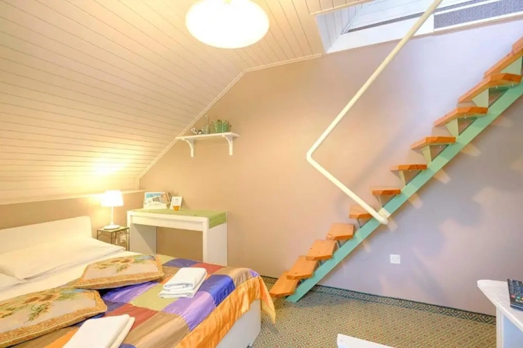 Standard Quadruple room with balcony