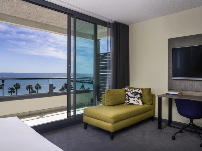 Deluxe Double room with balcony and with bay view