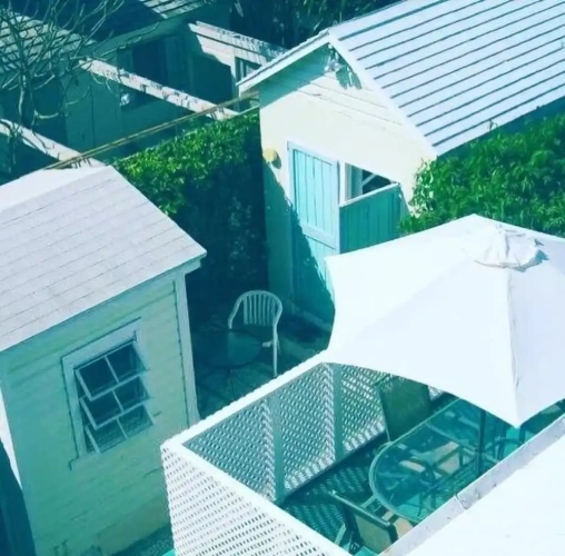 Outside