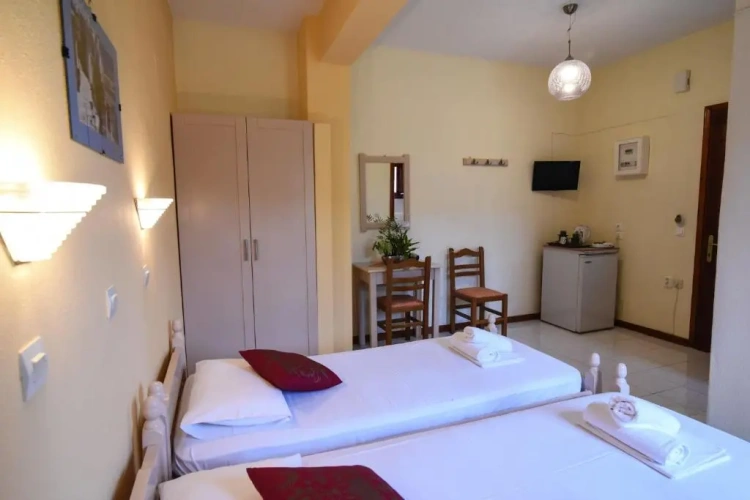 Standard Twin room with balcony and with view
