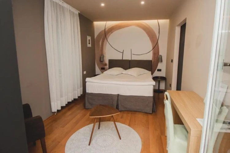 Standard Twin room with balcony and with view