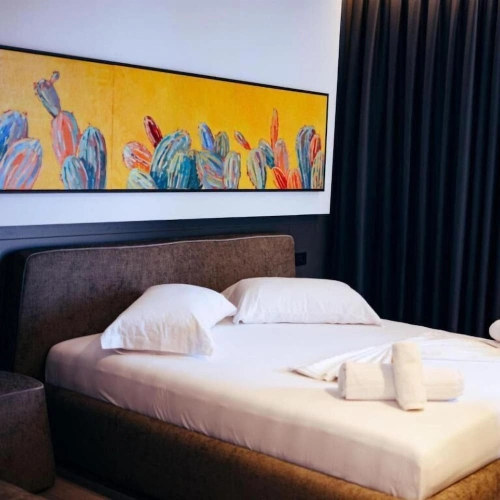 Deluxe Double room with balcony and with sea view