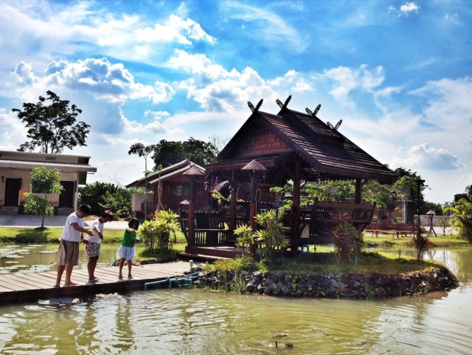 Deluxe Double Villa with park view