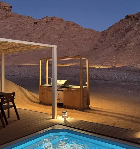 Standard Double room with mountain view