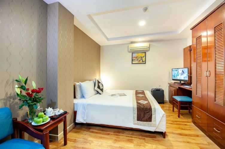 Standard (no window) Double room